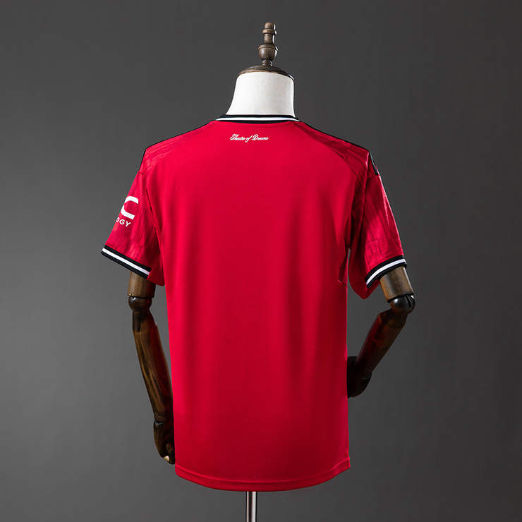 Manchester United 2025/26 Hemmatröja Kortärmad Fotbollströja Herr