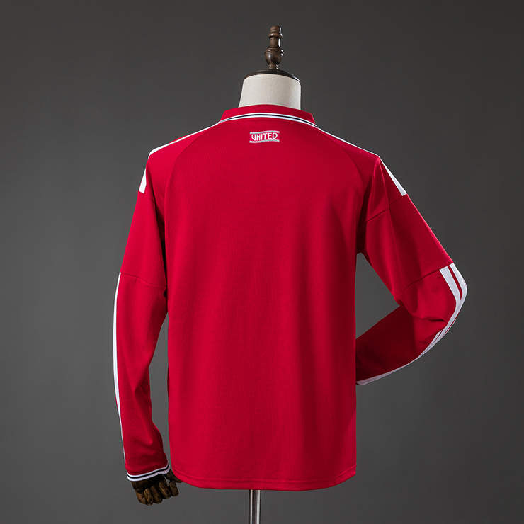 Manchester United 2026/27 Hemmatröja Långärmad Fotbollströja Herr