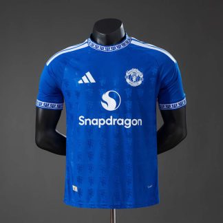 Manchester United 2026/27 Special Edition Blå Fotbollströja Herr