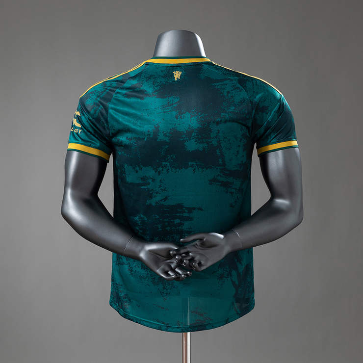 Manchester United 2026/27 Special Edition Mörkgrön Fotbollströja Herr