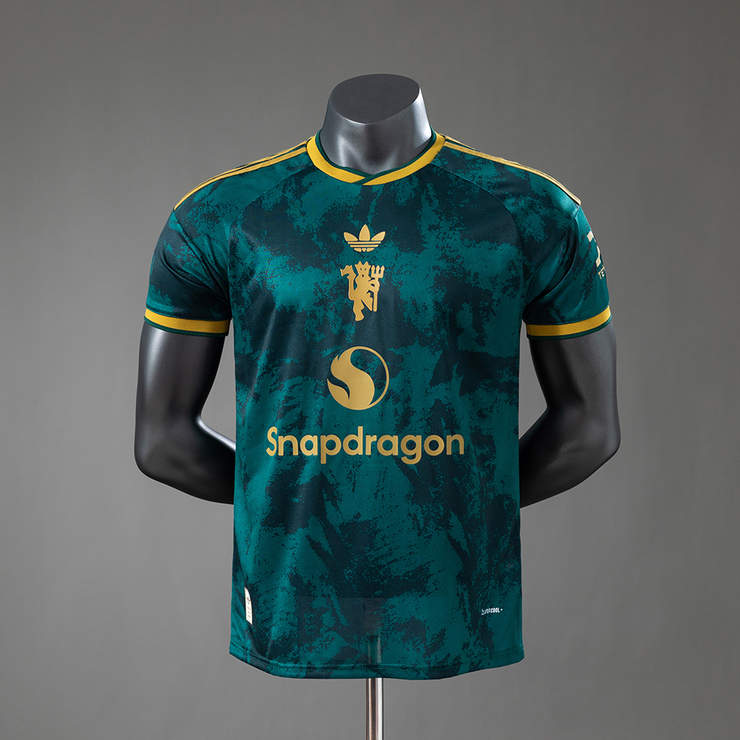 Manchester United 2026/27 Special Edition Mörkgrön Fotbollströja Herr