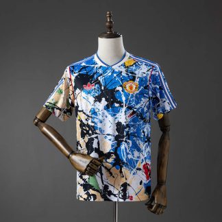 Manchester United x The Stone Roses Collection 2026/27 Fotbollströja Herr