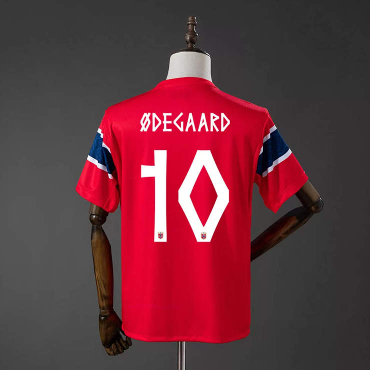 Martin Ødegaard 10 Norge VM 2026 Hemmatröja Fotbollströja Herr