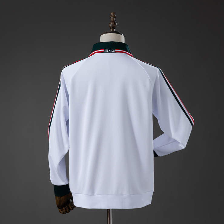 Mexiko VM 2026 Bortatröja Anthem Jacket Vit – Fotbollsjacka Herr