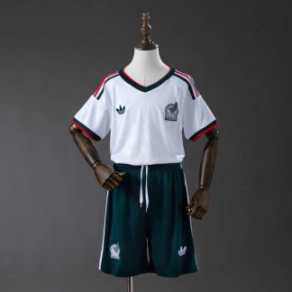 Mexiko VM 2026 Bortatröja Barn – Fotbollströja med Shorts