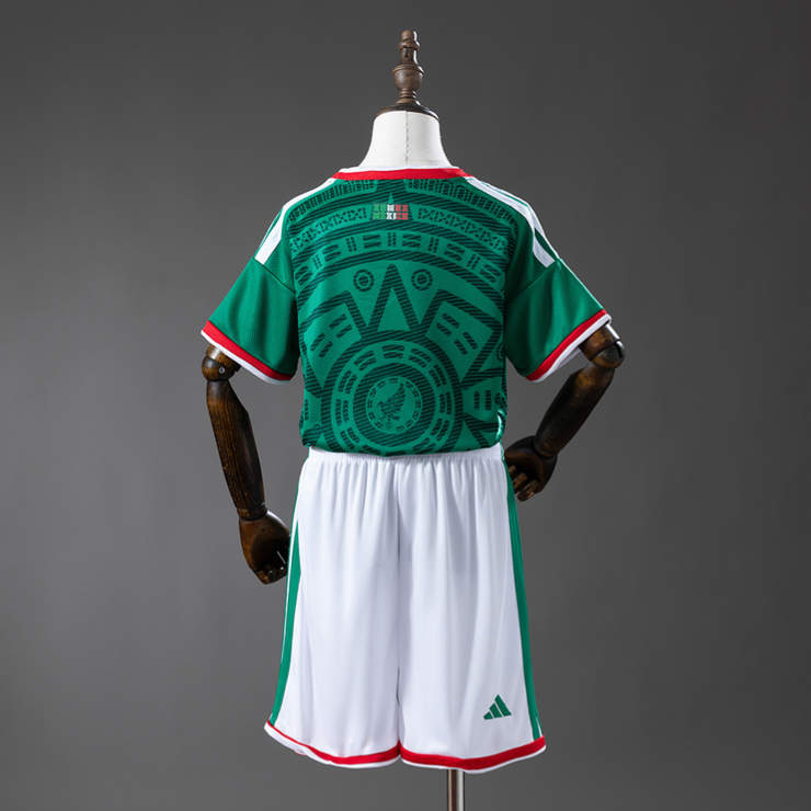 Mexiko VM 2026 Hemmatröja Barn – Fotbollströja med Shorts