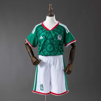 Mexiko VM 2026 Hemmatröja Barn – Fotbollströja med Shorts