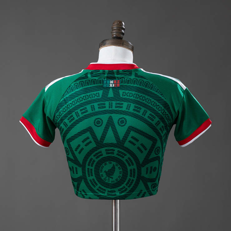 Mexiko VM 2026 Hemmatröja Crop Top – Fotbollströja Dam
