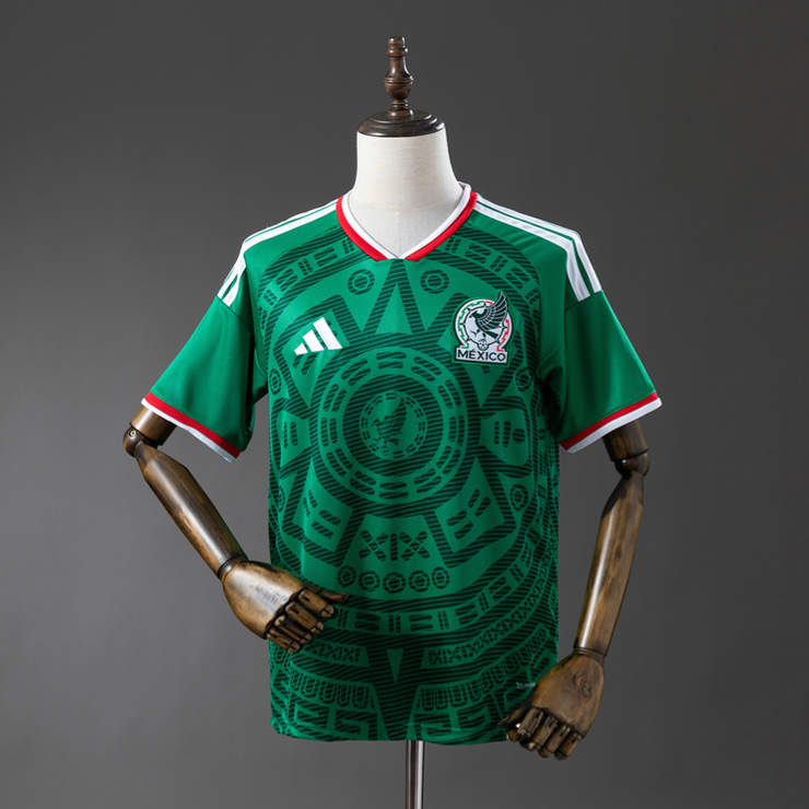 Mexiko VM 2026 Hemmatröja Kortärmad Fotbollströja Herr