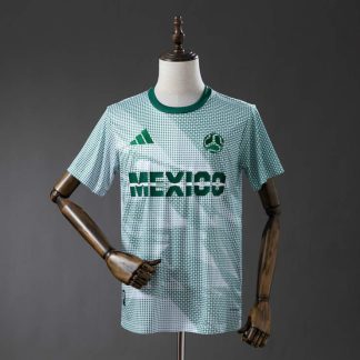 Mexiko VM 2026 Special Edition Grön/Vit Fotbollströja