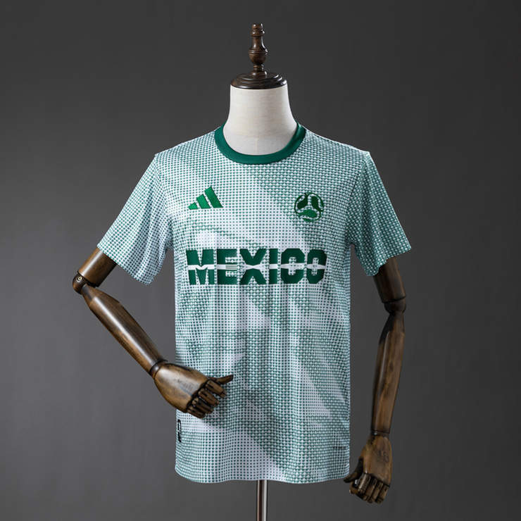 Mexiko VM 2026 Special Edition Grön/Vit Fotbollströja