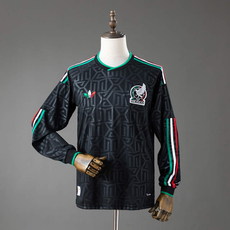 Mexiko VM 2026 Tredjetröja Långärmad Fotbollströja Herr