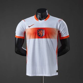 Nederländerna VM 2026 Bortatröja Vit Herr Fotbollströja