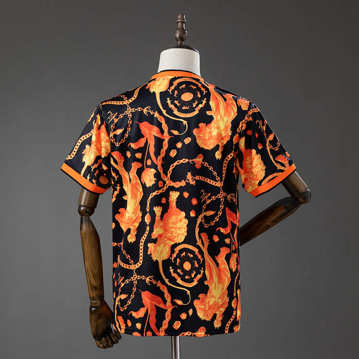 Nederländerna x Patta VM 2026 Specialutgåva Fotbollströja Orange/Svart