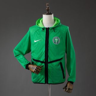 Nigeria 2026 Grön Anthemjacka Herr Fotbollsjacka