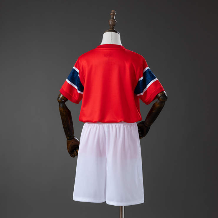 Norge VM 2026 Hemmatröja Barn Fotbollsställ med Shorts