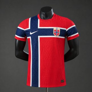 Norge VM 2026 Hemmatröja Röd Herr Spelarversion Fotbollströja