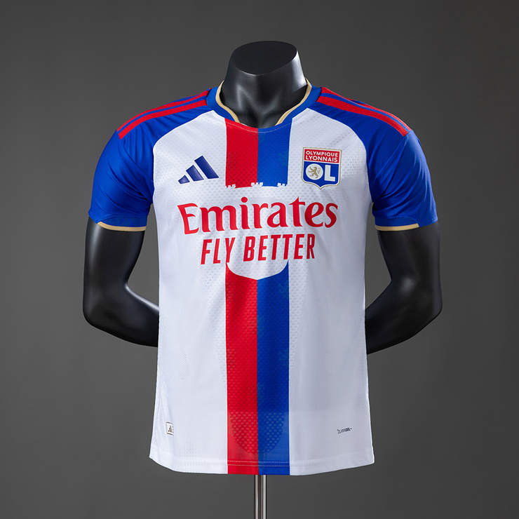 Olympique Lyonnais 2026/27 Hemmatröja Kortärmad Fotbollströja Herr