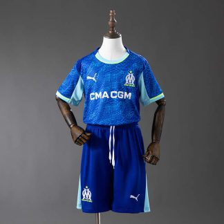 Olympique de Marseille 2025/26 Tredjeställ Barn Fotbollströja med Shorts