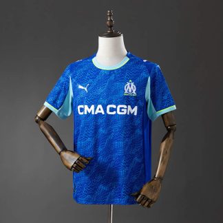 Olympique de Marseille 2025/26 Tredjetröja Kortärmad Fotbollströja Herr
