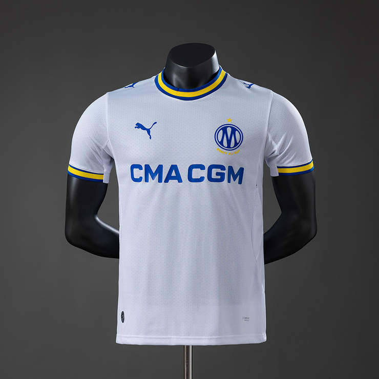 Olympique de Marseille 2026/27 Hemmatröja Kortärmad Fotbollströja Herr