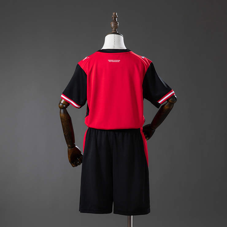 Österrike VM 2026 Hemmaställ Barn Fotbollströja med Shorts
