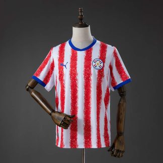 Paraguay VM 2026 Hemmatröja – Fotbollströja Herr