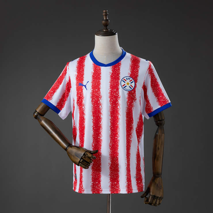 Paraguay VM 2026 Hemmatröja – Fotbollströja Herr