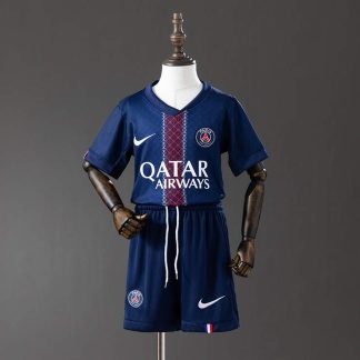 Paris Saint-Germain PSG 2025/26 Hemmaställ Barn Fotbollströja med Shorts