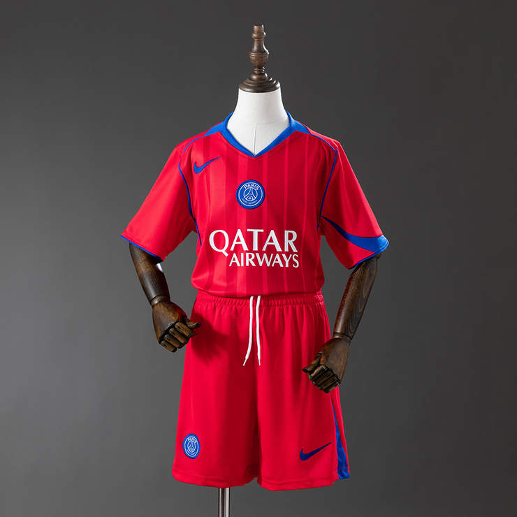 Paris Saint-Germain PSG 2025/26 Tredjeställ Barn Fotbollströja med Shorts