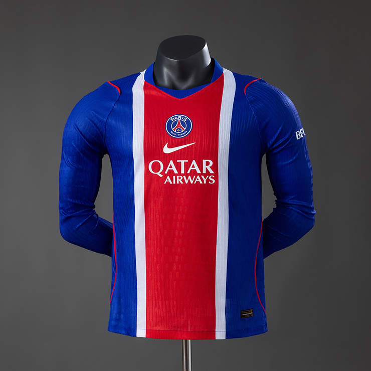 Paris Saint-Germain PSG 2026/27 Hemmatröja Långärmad Fotbollströja Herr