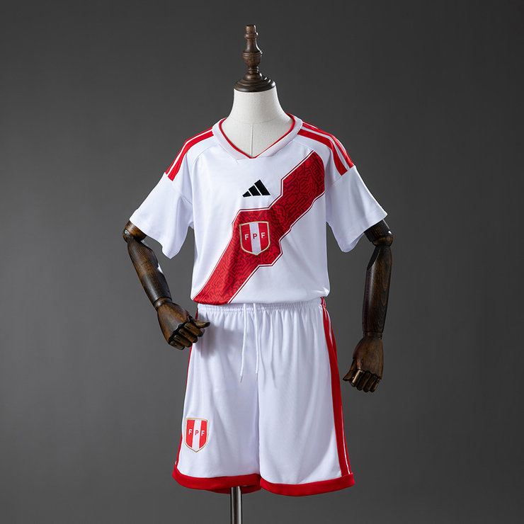 Peru 2026/27 Hemmatröja Barn Fotbollströjeset