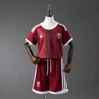 Qatar VM 2026 Hemmaställ Barn Fotbollströja med Shorts