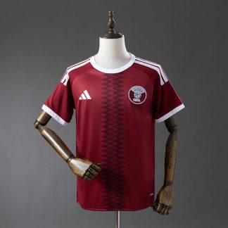 Qatar VM 2026 Hemmatröja Kortärmad Fotbollströja Herr