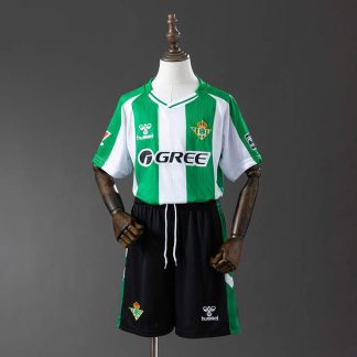 Real Betis 2025/26 Hemmaställ Barn Fotbollströja med Shorts