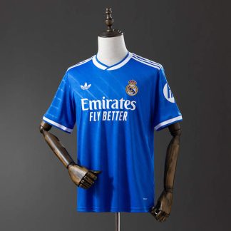 Real Madrid 2025/26 Tredjetröja Kortärmad Fotbollströja Herr