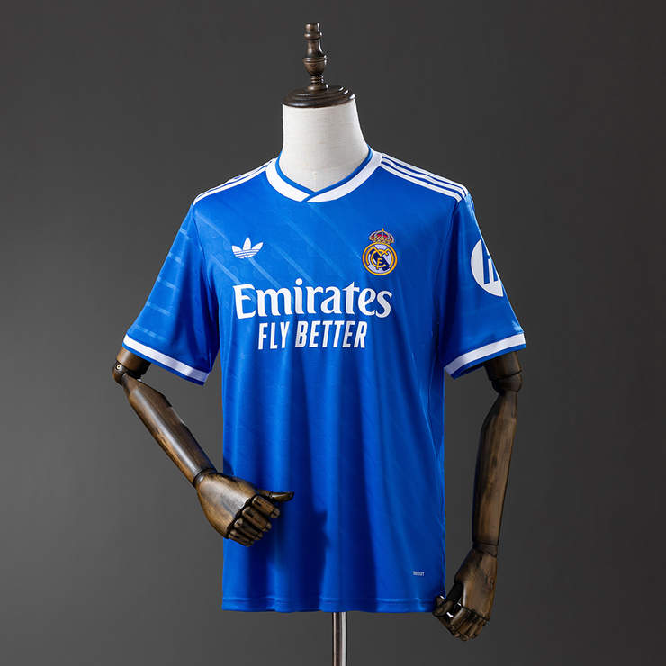 Real Madrid 2025/26 Tredjetröja Kortärmad Fotbollströja Herr