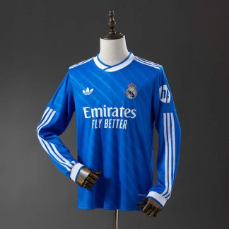 Real Madrid 2025/26 Tredjetröja Långärmad Fotbollströja Herr