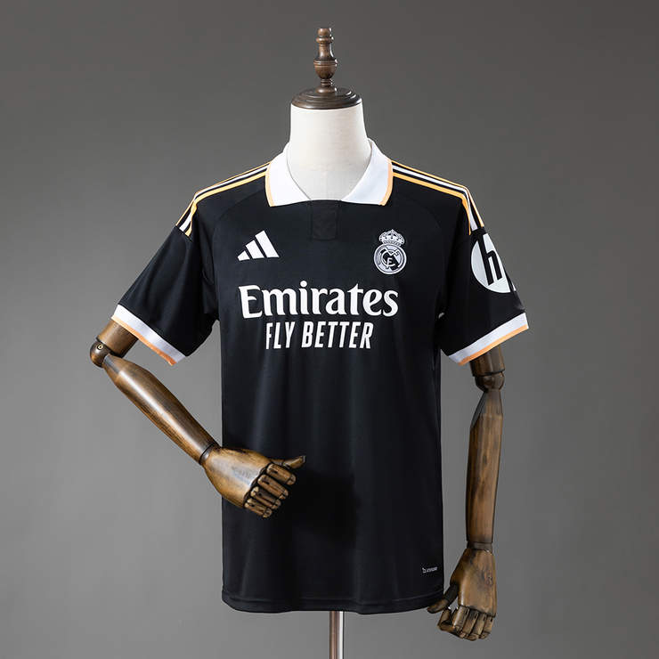 Real Madrid 2026/27 Concept Edition Svart Fotbollströja Herr
