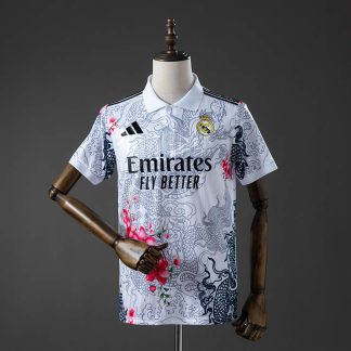 Real Madrid 2026/27 Special Edition Vit Fotbollströja Herr