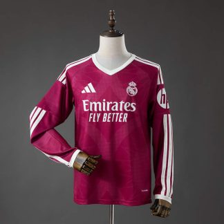 Real Madrid 2026/27 Tredjetröja Långärmad – Fotbollströja Herr