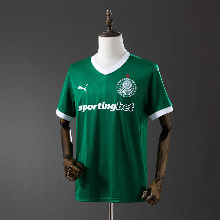 SE Palmeiras 2025/26 Hemmatröja Kortärmad Fotbollströja Herr
