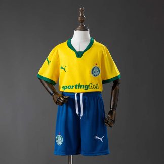 SE Palmeiras 2025/26 Tredjeställ Barn Fotbollströja med Shorts