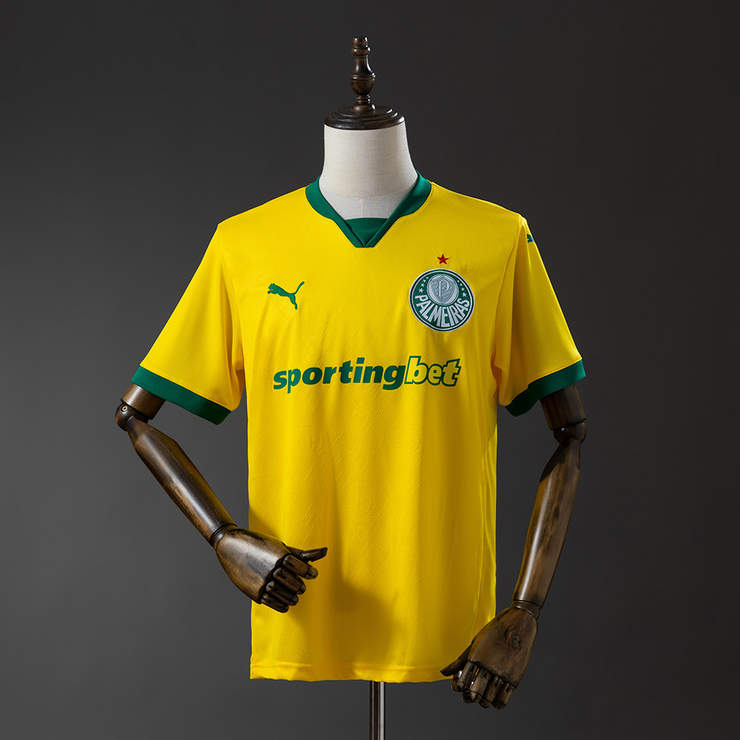 SE Palmeiras 2025/26 Tredjetröja Kortärmad Fotbollströja Herr