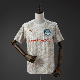 SE Palmeiras 2026/27 Borta Målvaktströja Beige Herr Fotbollströja