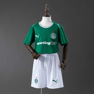 SE Palmeiras 2026/27 Hemmaställ Barn Fotbollsställ med Shorts