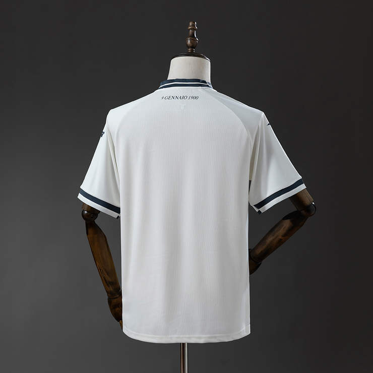 SS Lazio 2025/26 Bortatröja Kortärmad Fotbollströja Herr