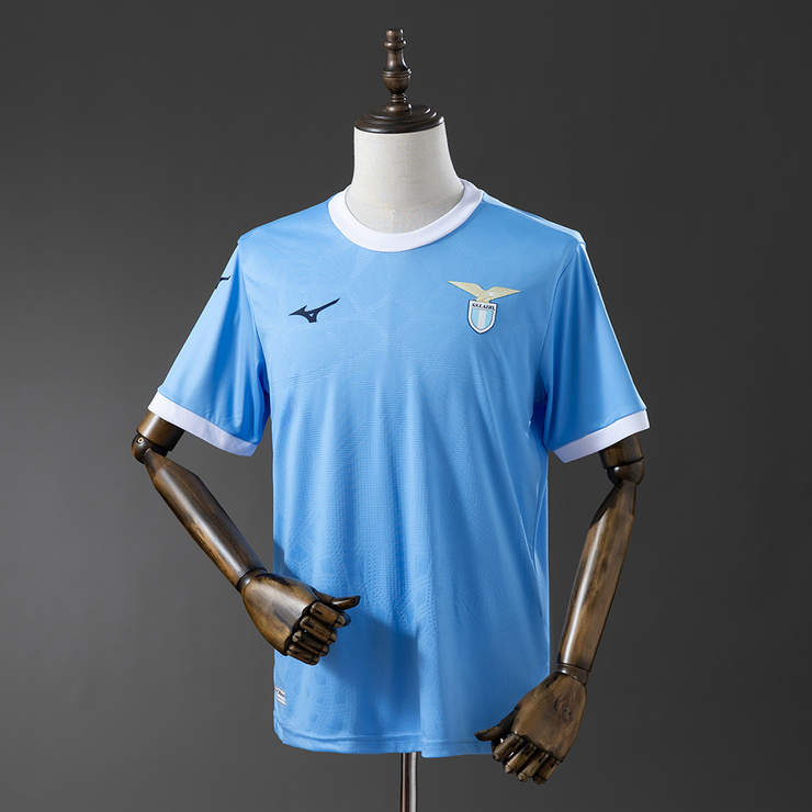 SS Lazio 2025/26 Hemmatröja Kortärmad Fotbollströja Herr