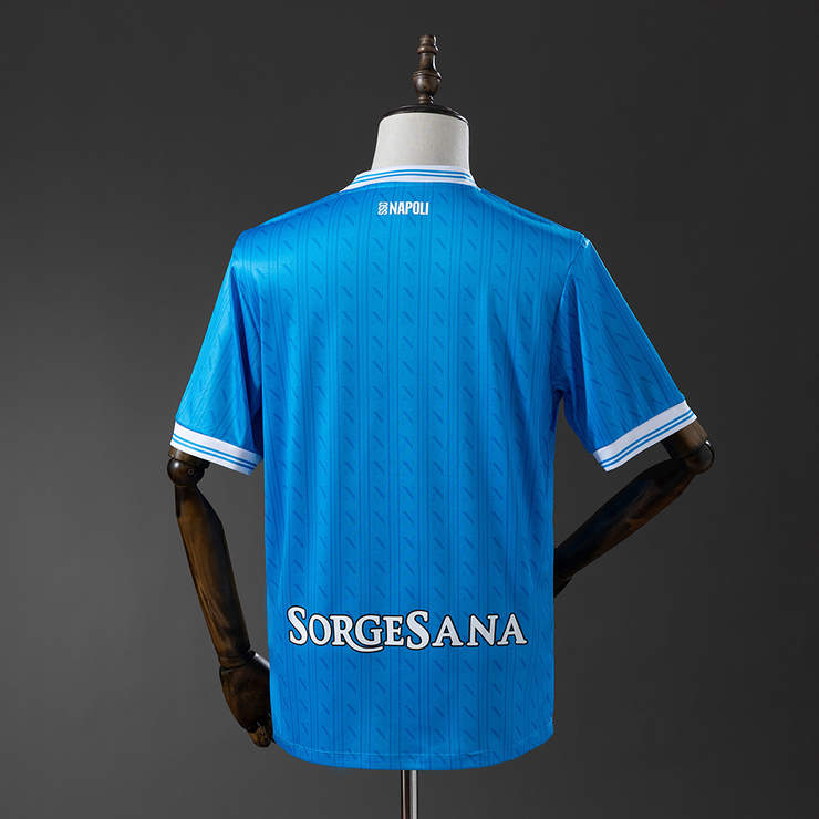 SSC Napoli 2025/26 Hemmatröja Kortärmad Fotbollströja Herr