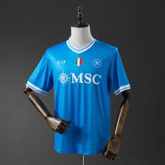 SSC Napoli 2025/26 Hemmatröja Kortärmad Fotbollströja Herr